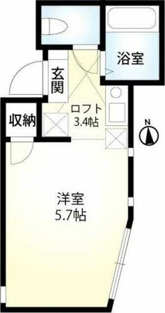 アルテ追浜の物件間取画像